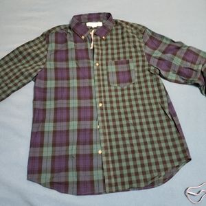 Old Navy Buffalo Plaid Men Shirt